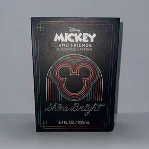 Disney Mickey and Friends Shine Bright Fragrance - Black with Rainbow Stripes